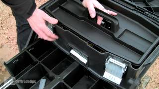 Stanley FatMax Mobile Workstation  How Easily Transport Your Tools DIYTradetips [upl. by Brenna413]