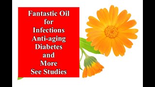 Fantastic Oil for Infections AntiAging Diabetes and More  See New Studies [upl. by Anertac]