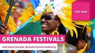 Top 5 Grenada festivals to attend in 2018 [upl. by Rodnas716]