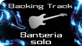 Santeria Solo Sublime  Guitar Backing Track [upl. by Giustino]