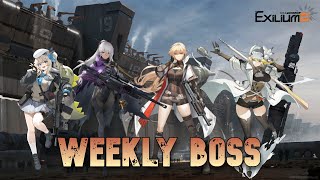 【GFL2】Weekly Boss Deichgraf Tier 1 No Healer Run  Girls Frontline 2 Exilium [upl. by Almena]