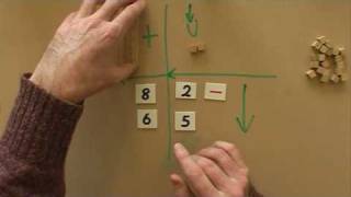 Subtraction with Blocks Part 1 [upl. by Jada]