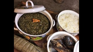 Le Meilleur SAKA SAKA Pondu Feuilles de Manioc🇨🇬 FRENGCC subtitles [upl. by Atalaya528]