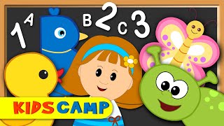 Kidscamp  The ABC 123 Song  Nursery Rhymes amp Kids Songs [upl. by Stillmann324]