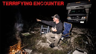 VERY SCARY TERRIFYING CAMPING IN A VAN AT HAUNTED FARM  SCARIEST NIGHT AT THE DEMON HOUSE [upl. by Lleuqar]