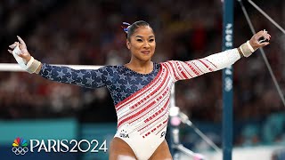 Jordan Chiles DID HER THING during the women’s gymnastics team final  Paris Olympics  NBC Sports [upl. by Lhok]