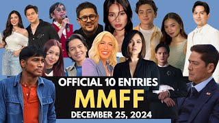 MMFF 2024 The Complete 10 Official Entries of Metro Manila Film Festival [upl. by Adaiha548]