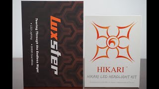 LUXSTER Punisher LED vs HIKARI UltraFocus LED [upl. by Nodlehs]