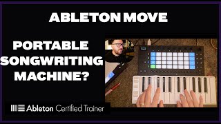 Ableton Move  Connecting a MIDI keyboard and creating quotThe Portable Songwriting Machinequot [upl. by Bolte342]