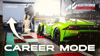 Trying Career Mode On Assetto Corsa Competizione For The First Time [upl. by Rafa]