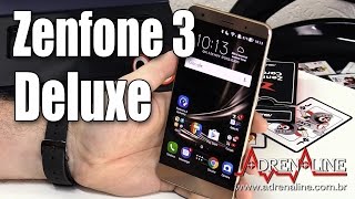 Zenfone 3 Deluxe o monstro de especificações da Asus  Análise [upl. by Annaeerb]