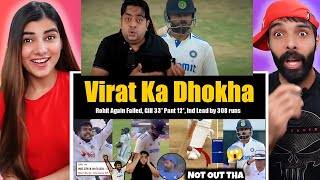 Heartbreak for VK Fans 💔 Rohit Angry Reaction  Virat Kohli Dismissal vs Bangladesh 1st Test Day 2 [upl. by Carey508]