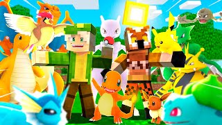 COMIENZA LA AVENTURA POKEMON en MINECRAFT 1 [upl. by Feeney244]