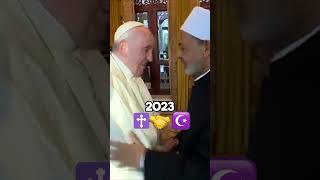 IslamChristian friendship through historyhistory islam christianity peace viral shorts [upl. by Uchish]