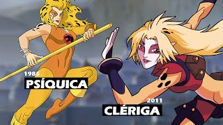 CHEETARA THUNDERCATS Original VS Reboot 2011 de incrível á confusa  MAIS ANIMADO [upl. by Adnalahs477]