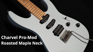 Charvel Dinky ProMod DK24 HSS 2PT CM  wurstguitars demo [upl. by Ahsikam918]