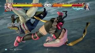 Tekken 7 PS4  Lucky Chloe Rage Art Combo [upl. by Bigler]