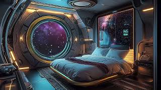 Floating Among the Stars  Private Space Suite with Tranquil SciFi Ambience amp Gentle White Noise [upl. by Blondelle666]