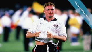 Paul Gascoignes tears after semifinal defeat in 1990 Most iconic World Cup moments [upl. by Notsuoh]