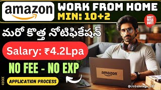 102 Amazon Part time Work from Home jobs  Jobs in Hyderabad  Online Part time jobs  Job search🔥 [upl. by Dercy413]