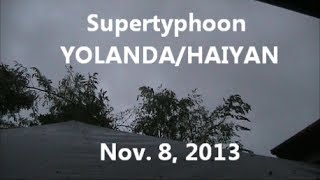 Super Typhoon HaiyanYolanda [upl. by Aneetsirhc]