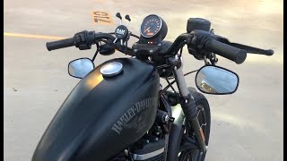 HOW TO FLIP HARLEY MIRRORS  EASY FREE MOD [upl. by Ennahteb]