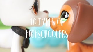 LPS 10 Types of Highschoolers [upl. by Natassia]