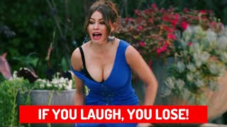 MODERN FAMILY Funny Moments  Try NOT To Laugh Challenge impossible [upl. by Epuladaug]