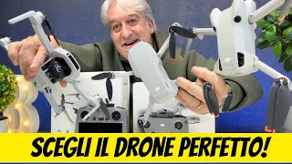 SCEGLI il DRONE PERFETTO PER TE La GUIDA DEFINITIVA con i MIGLIORI PREZZI di DRONI per INIZIARE [upl. by Fulmer125]