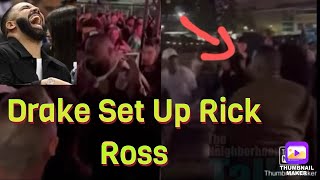 Drake Set Rick Ross Up To Get Beat up In Canada Rap Music Concert [upl. by Althee]