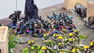 Imperial Agents and Space Marines vs Necrons Warhammer 40k battle report [upl. by Adest]