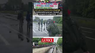 Bloccata la tangenziale Il G7 non è a Venaria ma a Stupinigi shorts [upl. by Delaine]