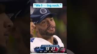 Dak at the end of the Cowboys’ loss to the Falcons NFL humor CowboysSuck GPG [upl. by Deibel]