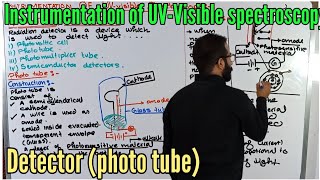 Detector used in UVVisible spectroscopy  Phototube   instrumentation of UVVisible Spectroscopy [upl. by Nnazus863]