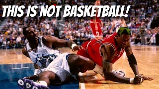 NBA Players Playing the WRONG SPORT Moments [upl. by Ynnal323]