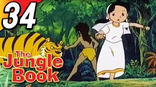 MOWGLI GOES TO THE VILLAGE  JUNGLE BOOK  Full Episode 34  English [upl. by Ymirej]