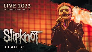 SLIPKNOT  Duality Live at Resurrection Fest EG 2023 [upl. by Savina]