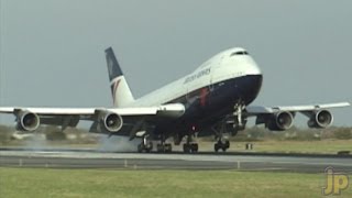 747 Classic Action at JFK [upl. by Galven]