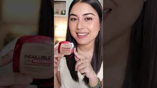 Testing Out The Viral LOreal Paris Infallible 24H Fresh Wear Foundation in a Powder [upl. by Garson]