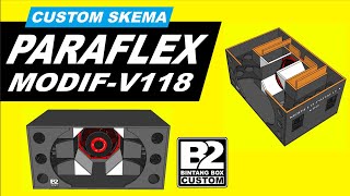 SKEMA BOX PARAFLEX MODIFV118  SPEAKER 18inchi [upl. by Loraine]