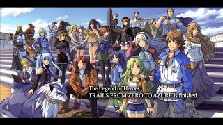 The Legend of Heroes Trails to Azure  99 Final BOSSes ending amp Credits [upl. by Haelahk]