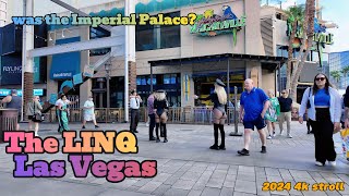 The LINQ CASINO Las Vegas 4k tour 2024 [upl. by Yleme]