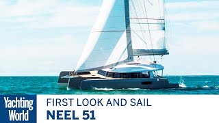 Neel 51 Trimaran  First Sail  Yachting World [upl. by Rickie]