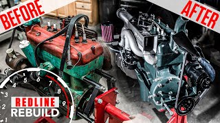 Ford Model A 4cylinder engine rebuild timelapse  Redline Rebuilds  S3E4 [upl. by Gretna625]