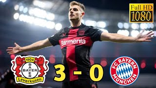 Bayer Leverkusen vs Bayer Munchen 30 I Highlights amp Goals I Bundes League 2024 [upl. by Aed49]