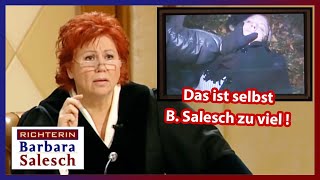 quotDas reicht quot Salesch beendet ENTSETZLICHES Beweisvideo  12  Richterin Salesch  SAT1 [upl. by Carolus]