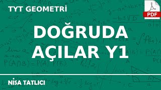 Doğruda Açılar Y1ORTA  Tüm Yayınlardan Karışık Soru Çözümü  PDF [upl. by Secnirp]