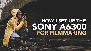 My Sony a6400a6600 Settings for Filmmaking [upl. by Nniw337]