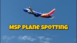 MSP airport plane spotting [upl. by Bennir135]