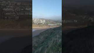 View from Grange Point Mawgan Porth Cornwall [upl. by Lladnew]